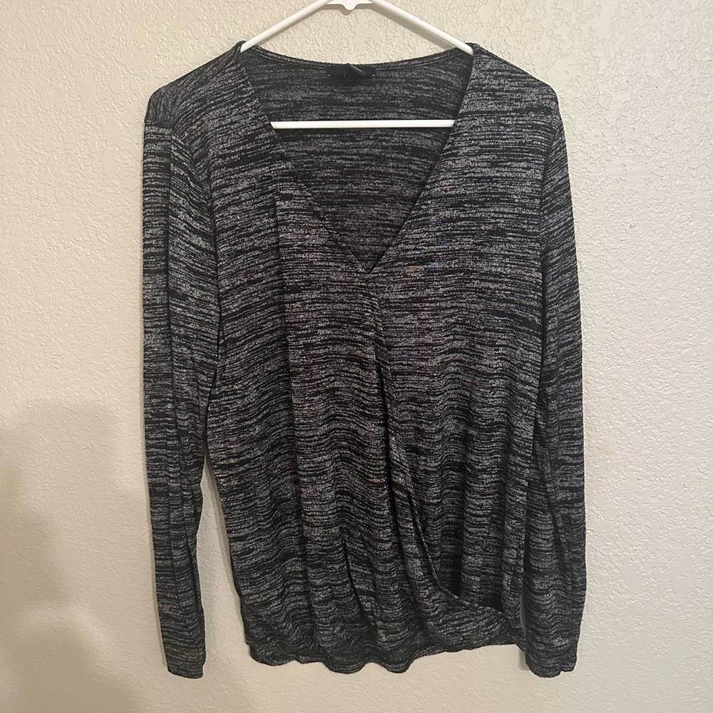 GAP Gray Long Sleeve Top